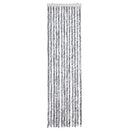 vidaXL fehér és szürke zsenília rovarfüggöny 56 x 200 cm
