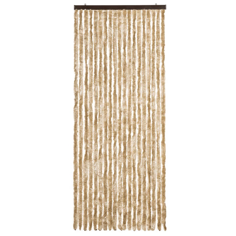 vidaXL bézs zsenília rovarfüggöny 56 x 200 cm