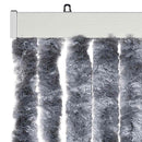 vidaXL ezüstszínű zsenília rovarfüggöny 56 x 200 cm