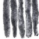 vidaXL ezüstszínű zsenília rovarfüggöny 118 x 220 cm