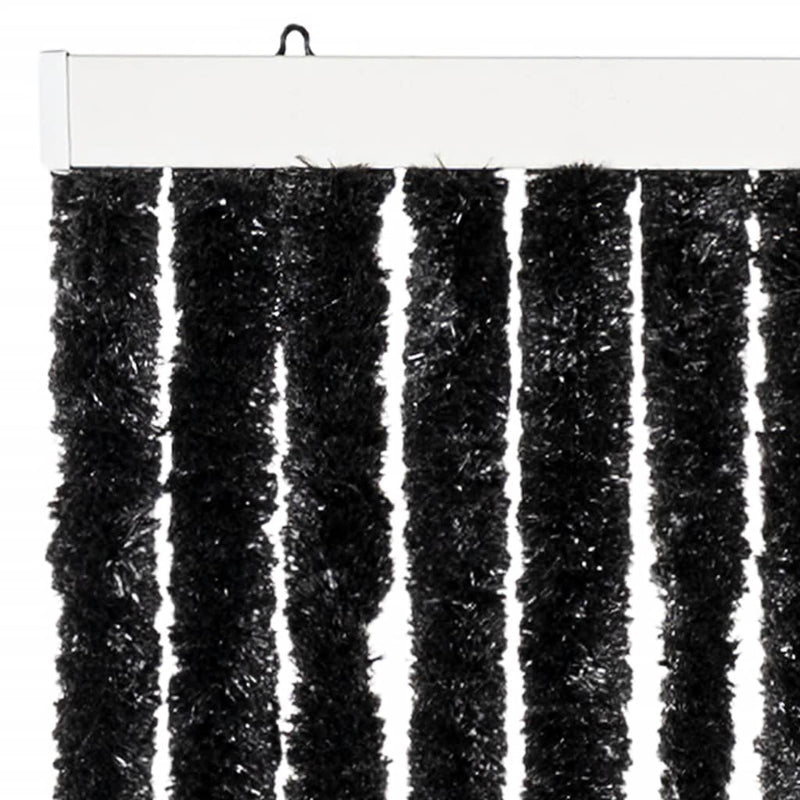 vidaXL antracitszürke zsenília rovarfüggöny 56 x 200 cm