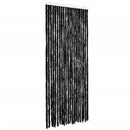 vidaXL antracitszürke zsenília rovarfüggöny 90 x 200 cm