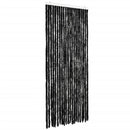 vidaXL antracitszürke zsenília rovarfüggöny 90 x 200 cm