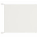 vidaXL fehér oxford-szövet függőleges napellenző 60 x 1000 cm