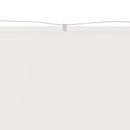 vidaXL fehér oxford-szövet függőleges napellenző 100 x 800 cm