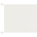 vidaXL fehér oxford-szövet függőleges napellenző 140 x 800 cm