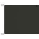 vidaXL antracitszürke oxford-szövet függőleges napellenző 60 x 800 cm