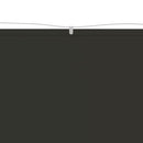 vidaXL antracitszürke oxford-szövet függőleges napellenző 60 x 1000 cm