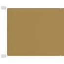 vidaXL bézs oxford-szövet függőleges napellenző 60 x 800 cm