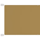 vidaXL bézs oxford-szövet függőleges napellenző 140 x 800 cm