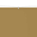 vidaXL bézs oxford-szövet függőleges napellenző 180 x 1000 cm