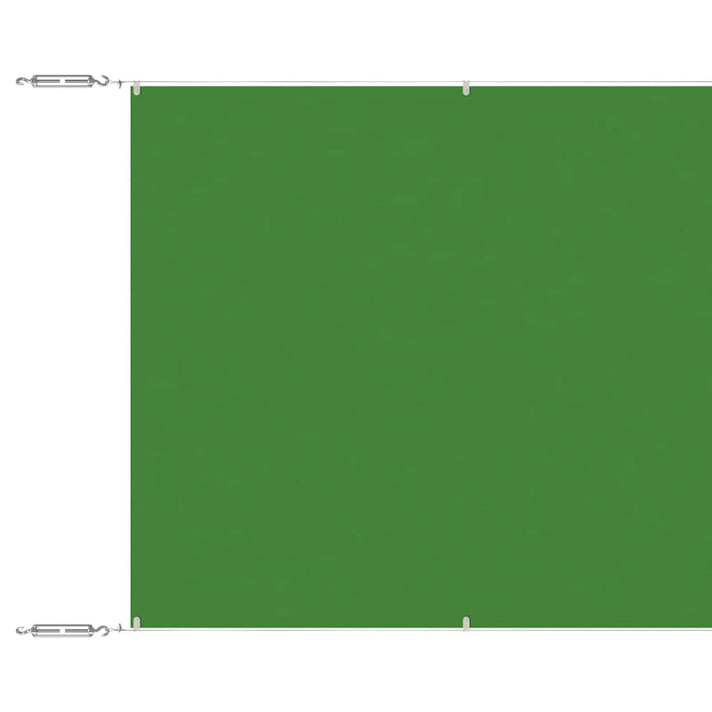 vidaXL világoszöld oxford szövet függőleges napellenző 60 x 600 cm