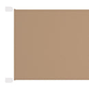 vidaXL bézs oxford-szövet függőleges napellenző 140 x 420 cm