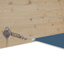 vidaXL kék oxford-szövet függőleges napellenző 180x800 cm