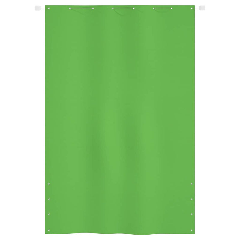vidaXL világoszöld oxford-szövet erkélyparaván 160 x 240 cm