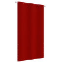 vidaXL piros oxford-szövet erkélyparaván 120 x 240 cm