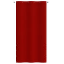vidaXL piros oxford-szövet erkélyparaván 120 x 240 cm