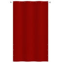 vidaXL piros oxford-szövet erkélyparaván 140 x 240 cm