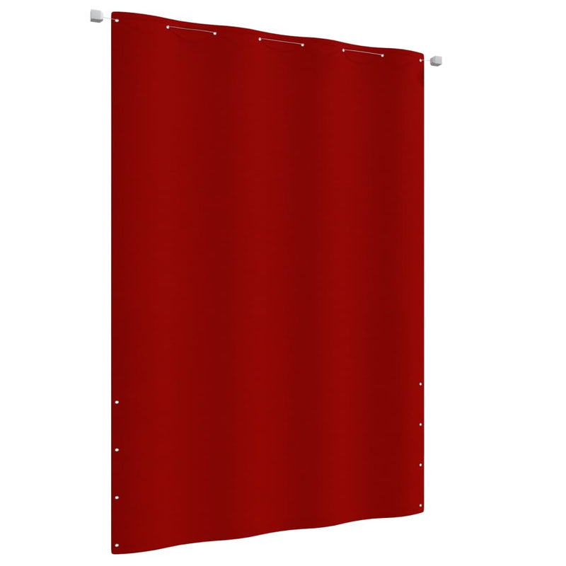 vidaXL piros oxford-szövet erkélyparaván 160 x 240 cm