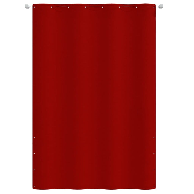 vidaXL piros oxford-szövet erkélyparaván 160 x 240 cm