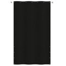vidaXL fekete oxford-szövet erkélyparaván 140 x 240 cm