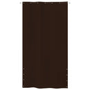 vidaXL barna oxford-szövet erkélyparaván 140 x 240 cm