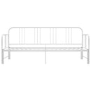 vidaXL fehér fém kihúzható kanapéágy-keret 90 x 200 cm