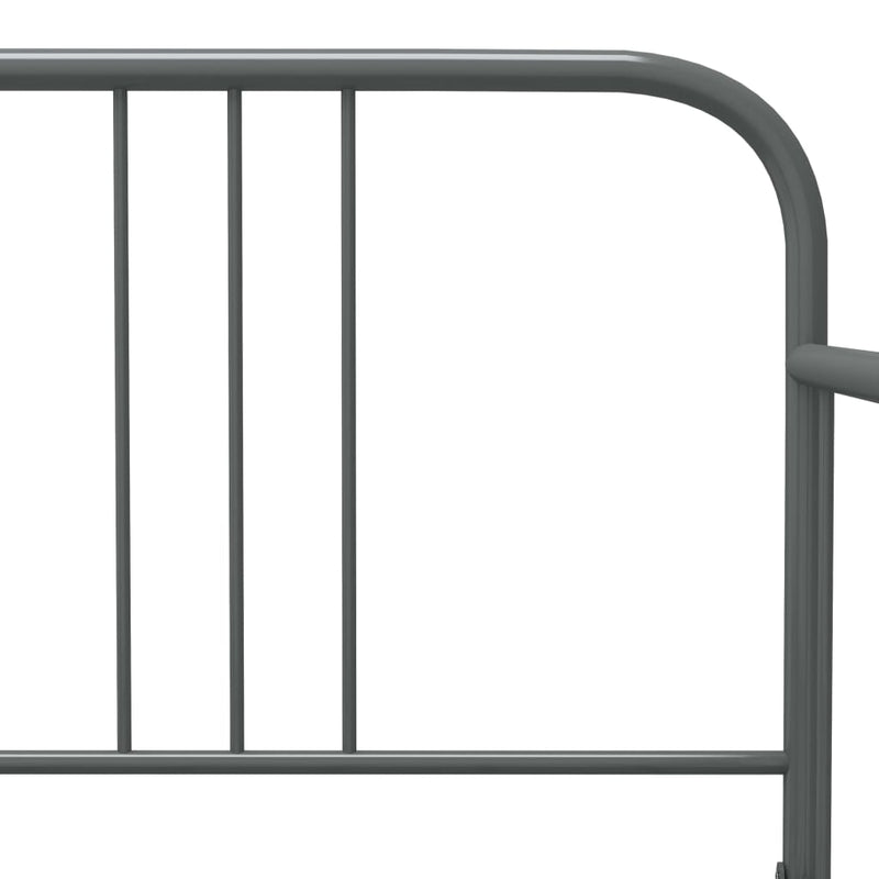 vidaXL szrüke fém kihúzható kanapéágy-keret 90 x 200 cm