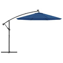 vidaXL azúrkék konzolos napernyőponyva 350 cm