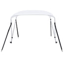 vidaXL fehér kétágú bimini tető 150 x 120 x 110 cm