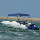 vidaXL tengerészkék kétágú bimini tető 180 x 130 x 110 cm