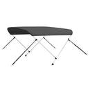 vidaXL antracitszürke kétágú bimini tető 150 x 120 x 110 cm