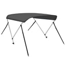 vidaXL antracitszürke kétágú bimini tető 150 x 120 x 110 cm