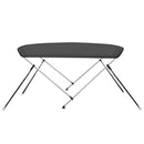 vidaXL antracitszürke kétágú bimini tető 150 x 120 x 110 cm