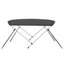 vidaXL antracitszürke kétágú bimini tető 150 x 120 x 110 cm