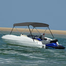 vidaXL antracitszürke kétágú bimini tető 150 x 120 x 110 cm