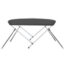 vidaXL antracitszürke kétágú bimini tető 150 x 120 x 110 cm