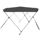 vidaXL antracitszürke háromágú bimini tető 183 x 180 x 137 cm
