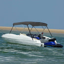 vidaXL antracitszürke háromágú bimini tető 183 x 196 x 137 cm