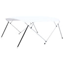 vidaXL fehér négyágú bimini tető 243 x (230-244) x 137 cm