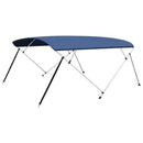 vidaXL tengerészkék négyágú bimini tető 243 x (230-244) x 137 cm