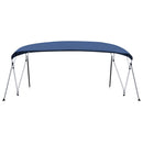 vidaXL tengerészkék négyágú bimini tető 243 x (230-244) x 137 cm