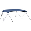 vidaXL tengerészkék négyágú bimini tető 243 x (230-244) x 137 cm