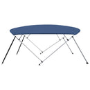vidaXL tengerészkék négyágú bimini tető 243 x (230-244) x 137 cm