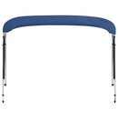 vidaXL tengerészkék négyágú bimini tető 243 x (230-244) x 137 cm