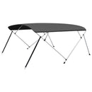 vidaXL antracitszürke négyágú bimini tető 243 x (230-244) x 137 cm