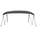 vidaXL antracitszürke négyágú bimini tető 243 x (230-244) x 137 cm