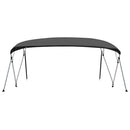 vidaXL antracitszürke négyágú bimini tető 243 x (230-244) x 137 cm
