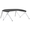 vidaXL antracitszürke négyágú bimini tető 243 x (230-244) x 137 cm