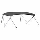 vidaXL antracitszürke négyágú bimini tető 243 x (230-244) x 137 cm